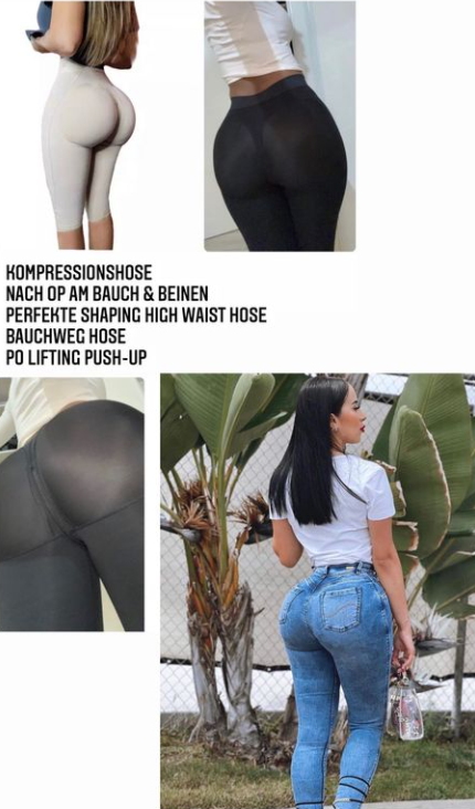 High Waist Shaping Pants Perfekt Po Lifting